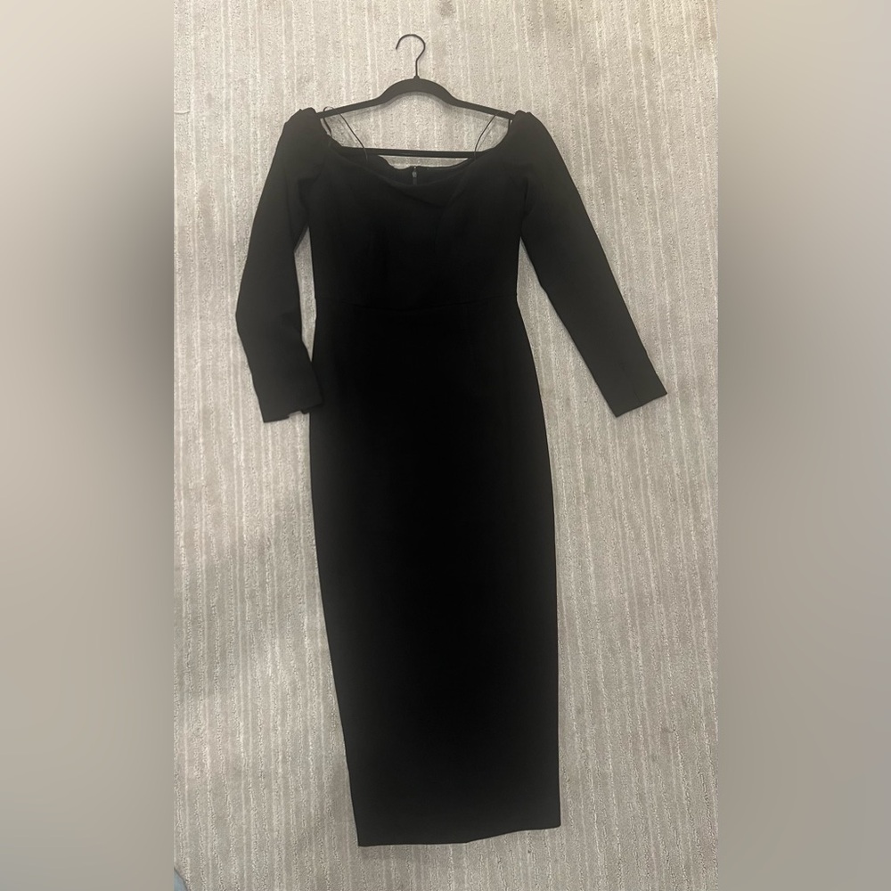 NWT Tuckernuck Black off the shoulder Alva dress